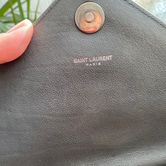 🌷sold on IG🌷Saint Laurent Gray Medium College - Picture 9 of 16